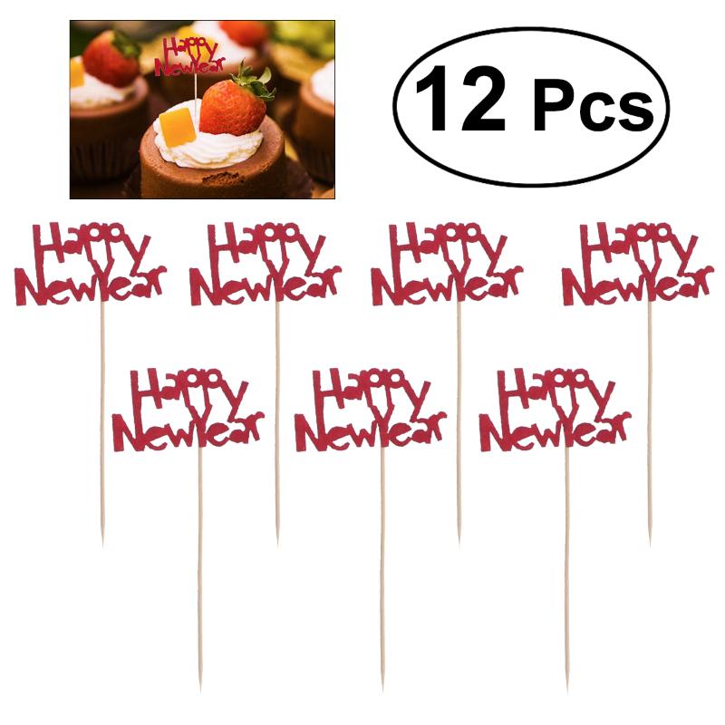 Other Festive & Party Supplies 12pcs/Pack Happy Year Letters Cake Decoration Picks Cupcake Toppers Banners Decor (Red)
Other Festive & Party Supplies 12pcs/Pack Happy Year Letters Cake Decoration Picks Cupcake Toppers Banners Decor (Red)