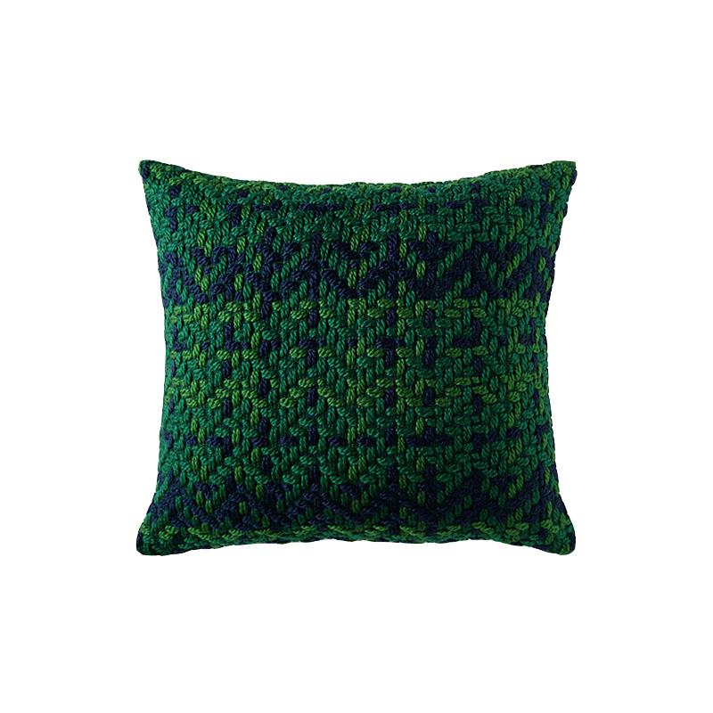 Cushion/Decorative Pillow Christmas Cushion Cover Square Decorative Case Modern European Blue Green Line Wool Knitting Coussin Sofa Chair
Cushion/Decorative Pillow Christmas Cushion Cover Square Decorative Case Modern European Blue Green Line Wool Knitting Coussin Sofa Chair