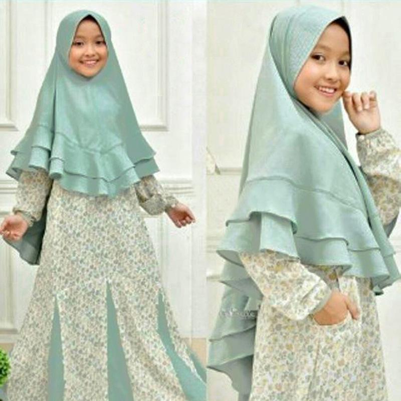 2 Pieces Set Muslim Girls Dress Hijab Abaya Islamic Floral Print Niqab Burqa Jilbab Kids Robe Ruffle Kaftan Child Party Dresses
2 Pieces Set Muslim Girls Dress Hijab Abaya Islamic Floral Print Niqab Burqa Jilbab Kids Robe Ruffle Kaftan Child Party Dresses