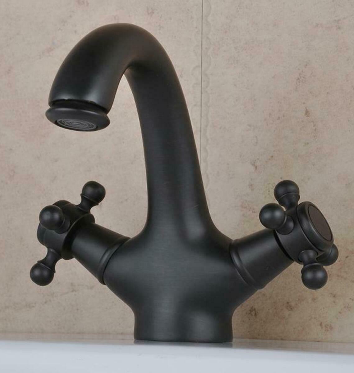 Single Hole Brass Basin Sink Tap Hot Cold Water Mixer Faucet Bathroom Matte Black Color Two Handle
Single Hole Brass Basin Sink Tap Hot Cold Water Mixer Faucet Bathroom Matte Black Color Two Handle