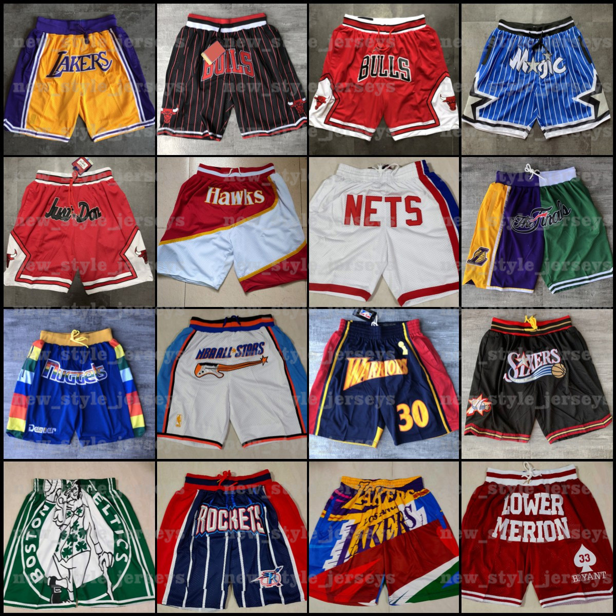 Shorts Just Don Mitchell & Ness Printed Basketball Pocket Shorts Authentic Pantalones Supersonic Retro NBA Pocket Shorts Sweatpants n1, Black
Shorts Just Don Mitchell & Ness Printed Basketball Pocket Shorts Authentic Pantalones Supersonic Retro NBA Pocket Shorts Sweatpants n1, Black