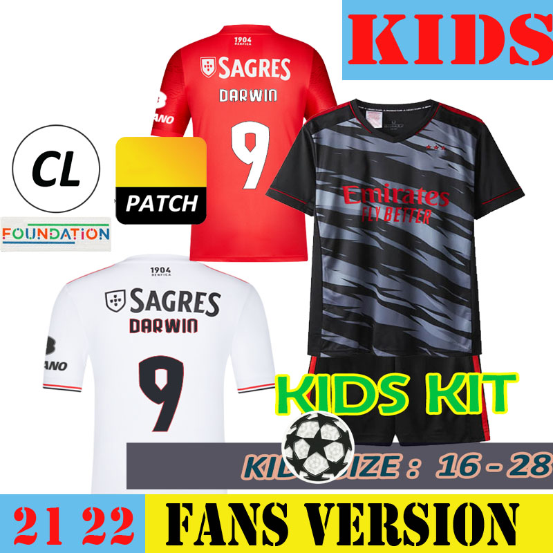 Kit Kids 21 22 Benfica Soccer Jerseys éverton Home Away OTAMENDI GRIMALDO 2021 2022 RAFA SEFEROVIC DARWIN YAREMCHUK PIZZI set Child Football Shirts Player Version, Kids away no patch
Kit Kids 21 22 Benfica Soccer Jerseys éverton Home Away OTAMENDI GRIMALDO 2021 2022 RAFA SEFEROVIC DARWIN YAREMCHUK PIZZI set Child Football Shirts Player Version, Kids away no patch
