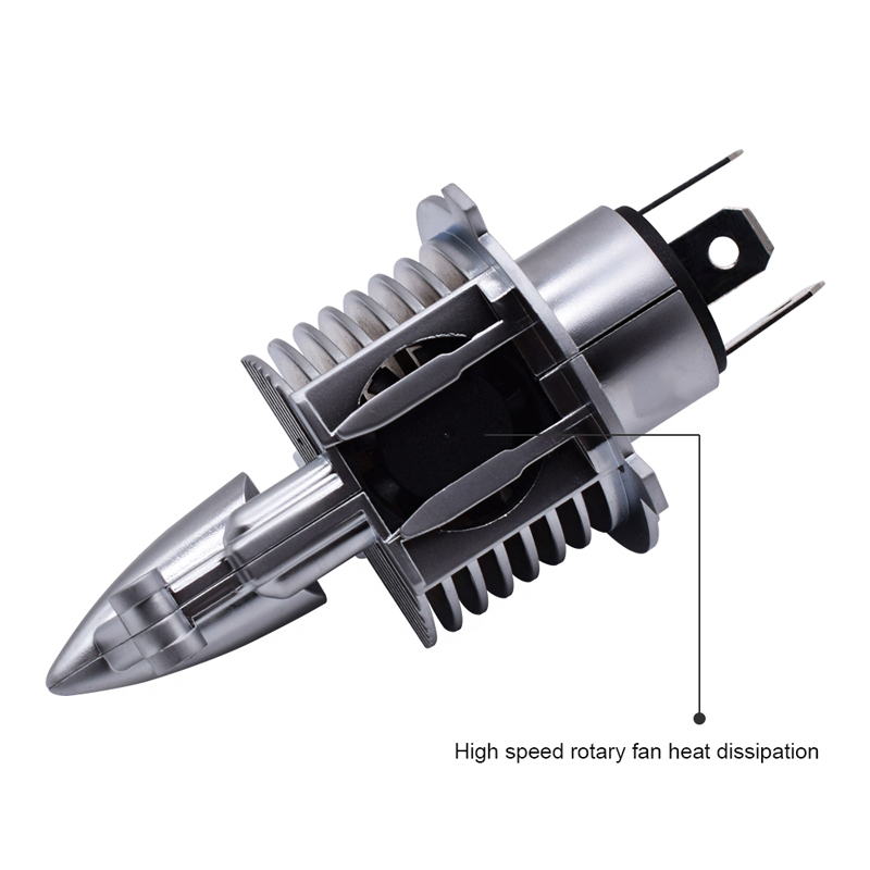 Fighter Foco H4 Led Bulbs Car/motorcycle Headlight 72W 12V 24V 6000K Super Light Auto H4 Lamp