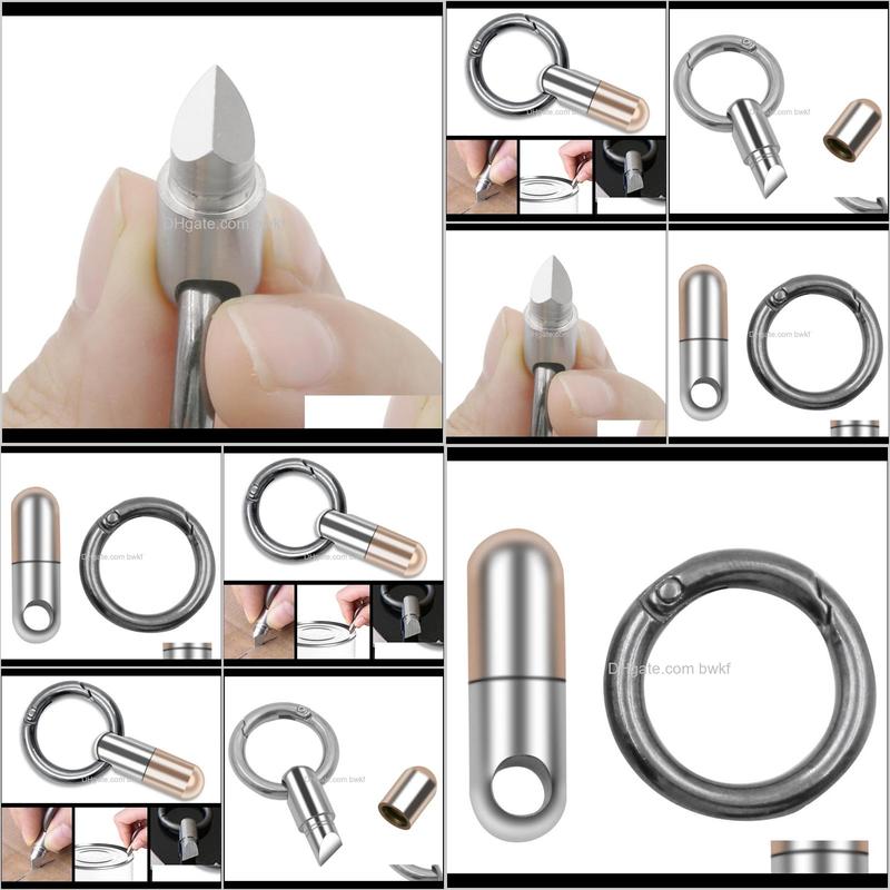 Craft Tools Arts, Crafts Gifts Home & Garden Drop Delivery 2021 Stainless Steel Multi-Function Edc Portable Mini Key Ring Pendant Capsule Kni
Craft Tools Arts, Crafts Gifts Home & Garden Drop Delivery 2021 Stainless Steel Multi-Function Edc Portable Mini Key Ring Pendant Capsule Kni