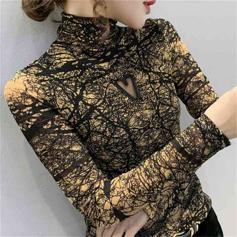 Women shirt Stitching print long sleeve lady T elegant korean spring women tops 210517, Yellow flower
Women shirt Stitching print long sleeve lady T elegant korean spring women tops 210517, Yellow flower