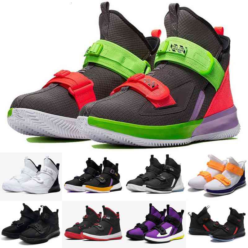 Lebron Soldier 13 XIII Triple Black White Gold Ice Blue Kids Mens Shoes Soldiers 13s PULL Shoelaces Sneakers, As photo 4
Lebron Soldier 13 XIII Triple Black White Gold Ice Blue Kids Mens Shoes Soldiers 13s PULL Shoelaces Sneakers, As photo 4
