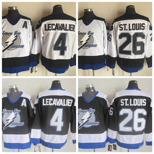 Fashion Retro Tampa Bay Lightning Jesey 26 Martin Jerseys 4 Vincent LecavalierVintage White Black CCM Men Stitched Hockey Jerseys, Black;red
Fashion Retro Tampa Bay Lightning Jesey 26 Martin Jerseys 4 Vincent LecavalierVintage White Black CCM Men Stitched Hockey Jerseys, Black;red