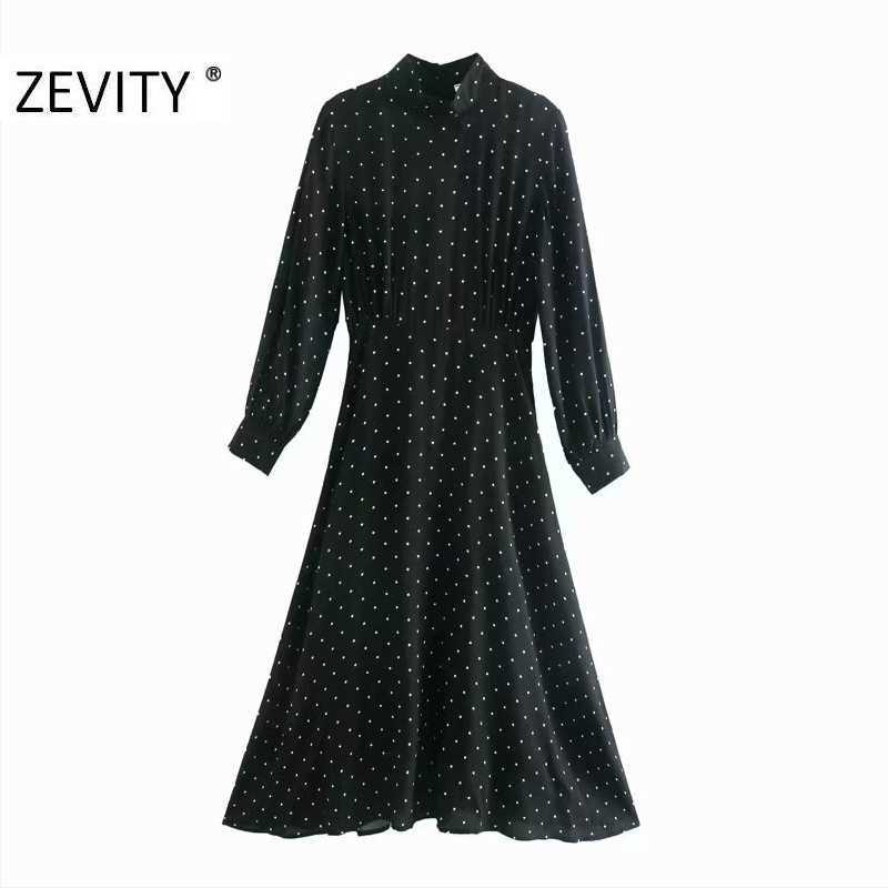 Zevity Women Fashion Stand Collar Stars Print Casual A Line Midi Dress Office Ladies Long Sleeve Back Buttons Vestido DS4582 210603, As pic ds4582stravy
Zevity Women Fashion Stand Collar Stars Print Casual A Line Midi Dress Office Ladies Long Sleeve Back Buttons Vestido DS4582 210603, As pic ds4582stravy