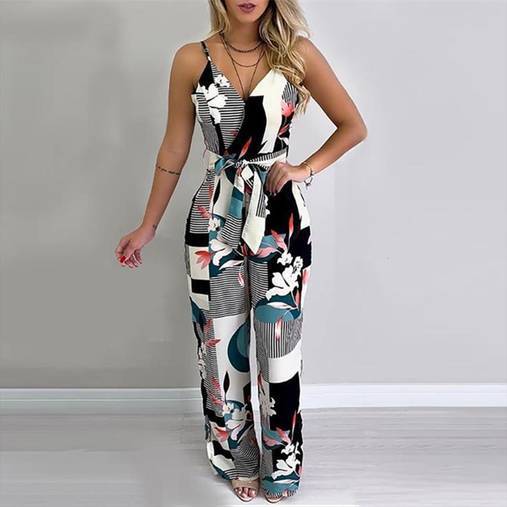 fashion floral printed women jumpsuits v neck camis bangdage belt playsuit casual sleeveless backless long trousers rompers overalls g3, Black;white
fashion floral printed women jumpsuits v neck camis bangdage belt playsuit casual sleeveless backless long trousers rompers overalls g3, Black;white
