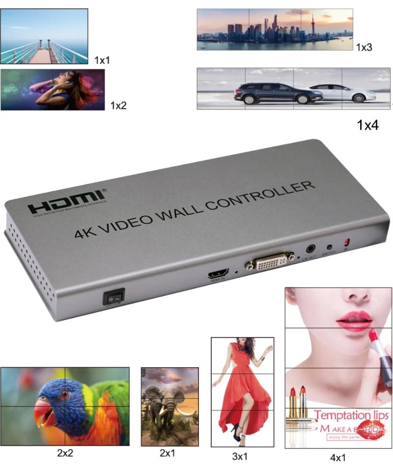 4k Processador De Parede Tv 2x2 Controlador VÃdeo Dvi Emenda Tela Múltipla Imagens Cos CCTV Lens
4k Processador De Parede Tv 2x2 Controlador VÃdeo Dvi Emenda Tela Múltipla Imagens Cos CCTV Lens