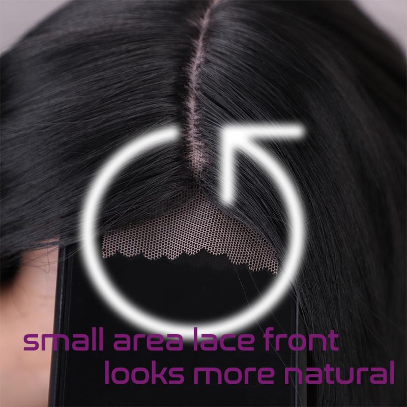 Synthetic Wigs Long Wavy For Black Women Natural Part Division Pink/Red Glueless Cosplay Heat Resistant Daily Wig