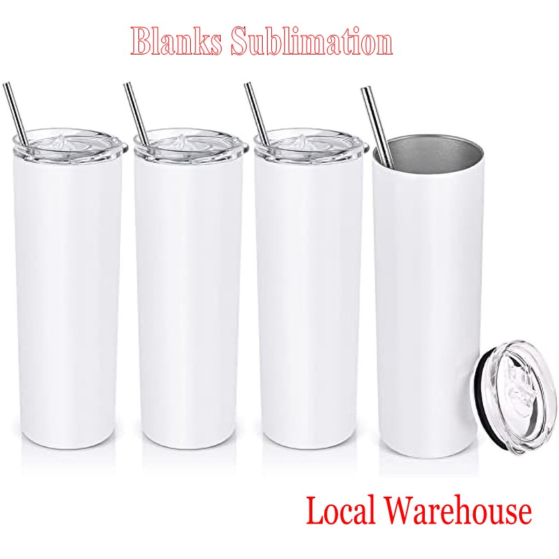 Attention STRAIGHT! US Stock 20oz Sublimation STRAIGHT Tumblers With Straw Stainless Steel Water Bottles Double Insulated Cups Mugs, White sublimation
Attention STRAIGHT! US Stock 20oz Sublimation STRAIGHT Tumblers With Straw Stainless Steel Water Bottles Double Insulated Cups Mugs, White sublimation