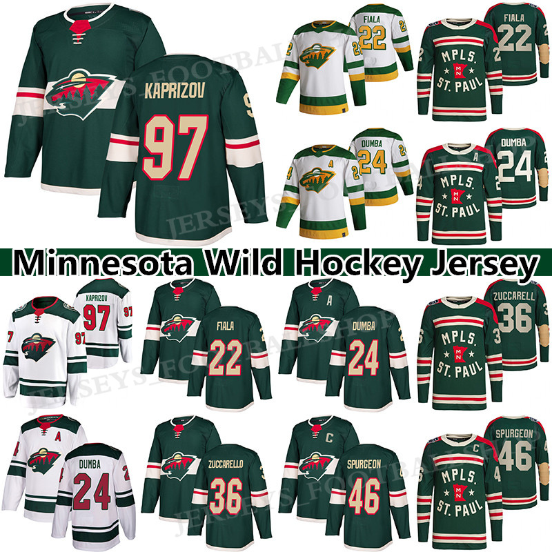Minnesota Wild Jersey 97 Kirill Kaprizov 22 Kevin Fiala 24 Matt Dumba 36 Mats Zuccarello 46 Jared Spurgeon Hockey Jerseys, Green
Minnesota Wild Jersey 97 Kirill Kaprizov 22 Kevin Fiala 24 Matt Dumba 36 Mats Zuccarello 46 Jared Spurgeon Hockey Jerseys, Green