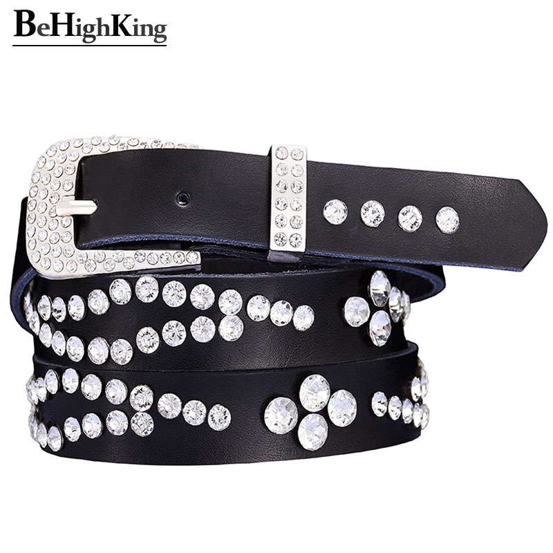 Designer belts 2023 Fashion Genuine leather rhinestone belts women Quality shining silver Buckle belt female Narrow jeans girdle width 2.3
Designer belts 2023 Fashion Genuine leather rhinestone belts women Quality shining silver Buckle belt female Narrow jeans girdle width 2.3