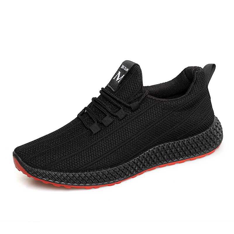 Fashion athletic men's sports shoes breathable lightweight casual sneakers trainers outdoor jogging walking size 39-44, All black
Fashion athletic men's sports shoes breathable lightweight casual sneakers trainers outdoor jogging walking size 39-44, All black