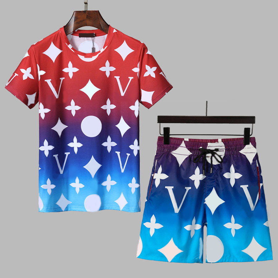 2021 Summer Sport Men Tracksuits T Shirts + Pants Running Shorts Sets Clothing Sports Joggers Workout Gym Fitness Suits
2021 Summer Sport Men Tracksuits T Shirts + Pants Running Shorts Sets Clothing Sports Joggers Workout Gym Fitness Suits