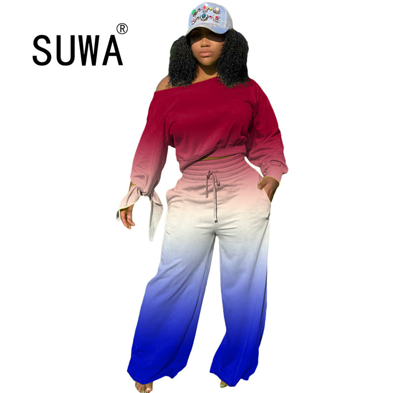 Gradient Tracksuit Matching Sets Women Tie Dye Long Sleeve Sweatshirt Straight Pants Active Lounge Wear Two Piece Fitness Outfit 210525, Lavender
Gradient Tracksuit Matching Sets Women Tie Dye Long Sleeve Sweatshirt Straight Pants Active Lounge Wear Two Piece Fitness Outfit 210525, Lavender
