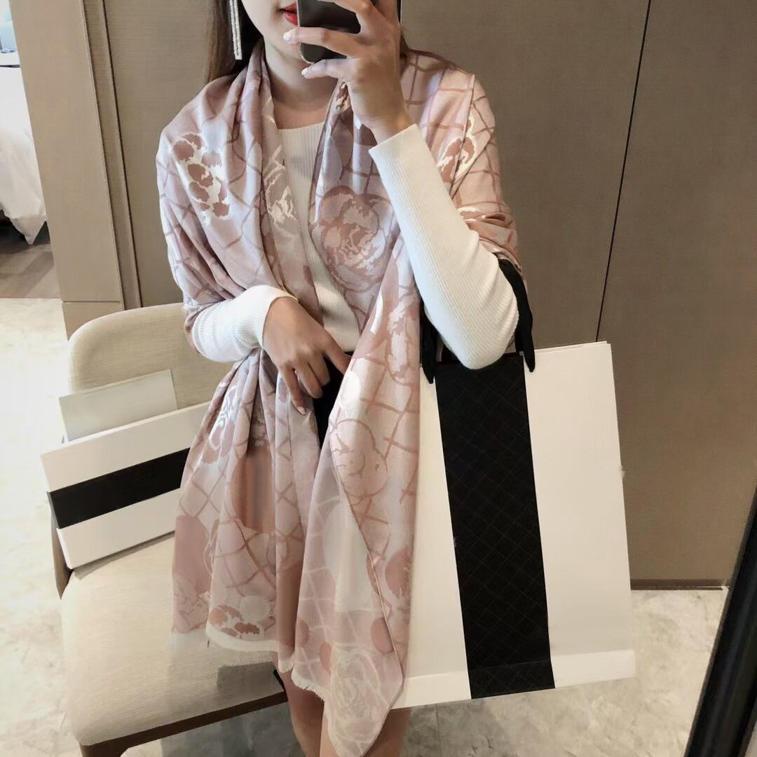 90-180cm brand scarves womens senior long Single layer chiffon silk shawls Fashion tourism soft Designer luxury gift printing Scarf