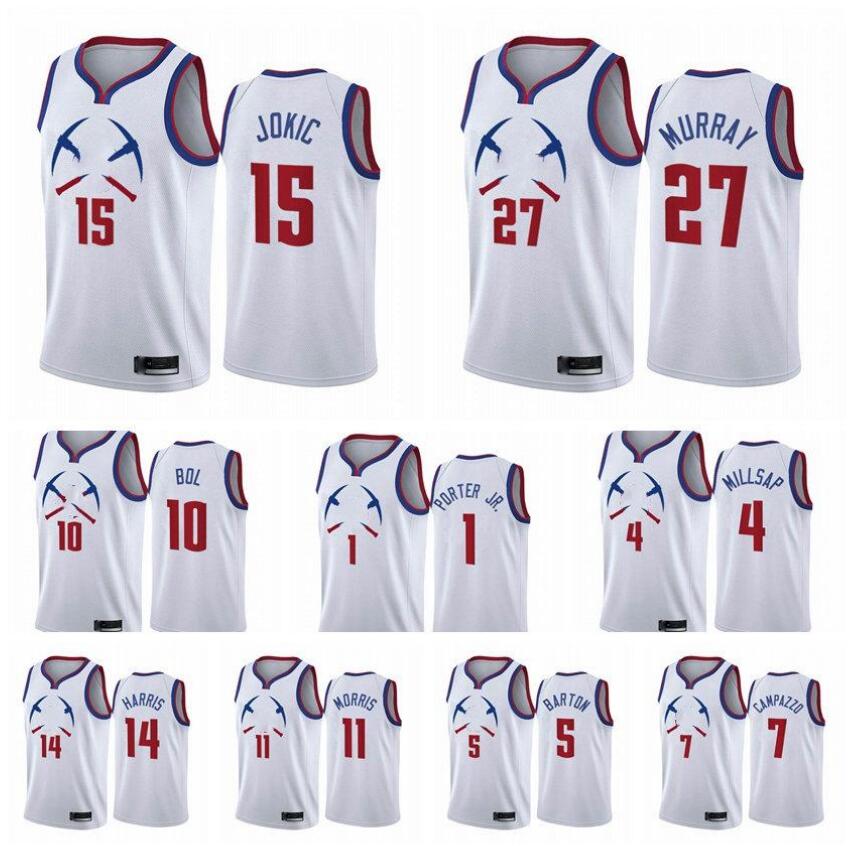 Basketball Jersey Denver Nuggets Nikola Jokic Jamal Murray Will Barton Michael Porter Jr. can be customized by pressing jerseys, Black;red
Basketball Jersey Denver Nuggets Nikola Jokic Jamal Murray Will Barton Michael Porter Jr. can be customized by pressing jerseys, Black;red