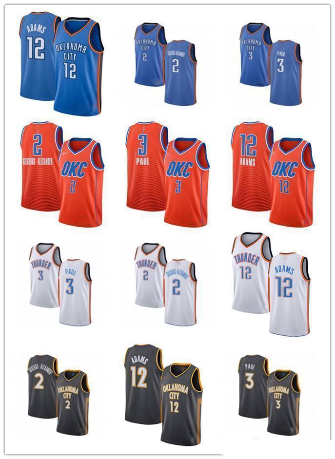 Men Women Youth Oklahoma City nba Thunder 2 Shai Gilgeous-Alexander 3 Chris Paul 12 Steven Adams custom Basketball Jerseys, Black;red
Men Women Youth Oklahoma City nba Thunder 2 Shai Gilgeous-Alexander 3 Chris Paul 12 Steven Adams custom Basketball Jerseys, Black;red