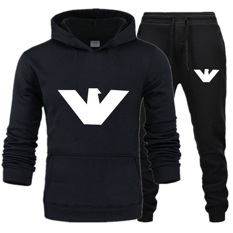 New Fashion Men Hoodies Suits Tracksuit Men Women Sweatshirts Sweatpants Autumn Winter Fleece Hooded Pullover Tracksuit, Gray
New Fashion Men Hoodies Suits Tracksuit Men Women Sweatshirts Sweatpants Autumn Winter Fleece Hooded Pullover Tracksuit, Gray