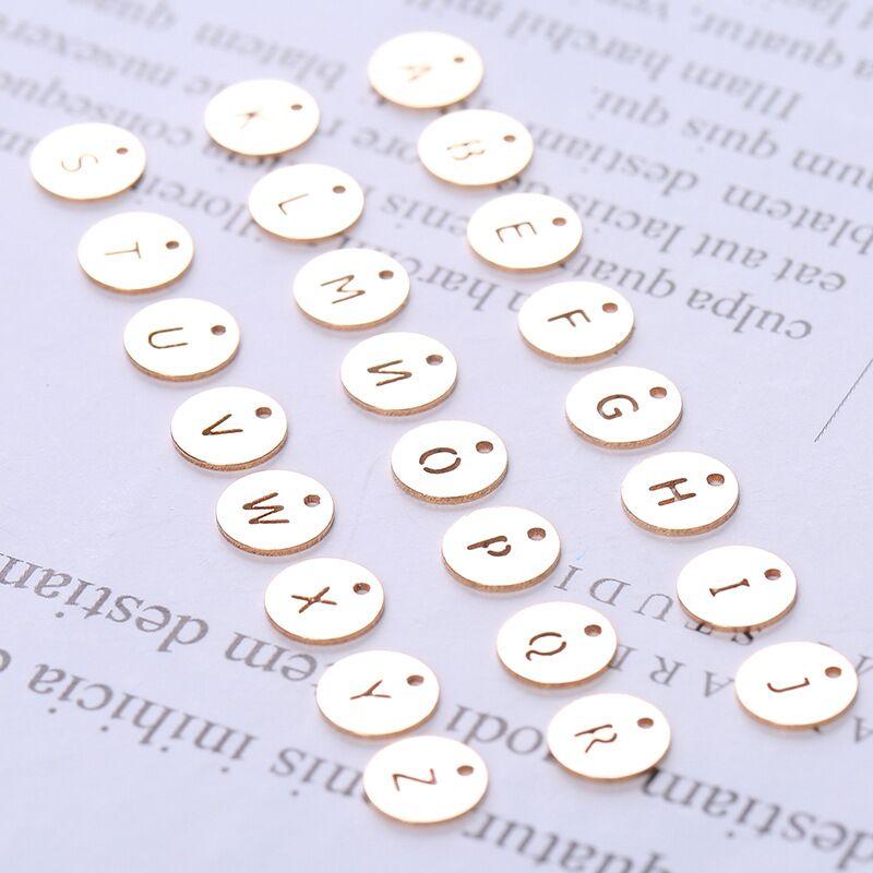 Charms Non Tarnish 14K Gold Filled 6mm Round Disc Capital Letter Charm For Jewelry Making, Bronze;silver
Charms Non Tarnish 14K Gold Filled 6mm Round Disc Capital Letter Charm For Jewelry Making, Bronze;silver