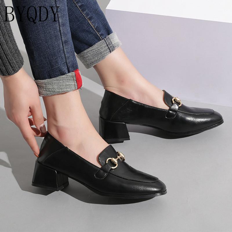 Selling Women Loafers Cow Leather Square Toe Metal Decoration Chain Mid Heel Slip On Shoes For Handmade Footwear Dress, Black
Selling Women Loafers Cow Leather Square Toe Metal Decoration Chain Mid Heel Slip On Shoes For Handmade Footwear Dress, Black