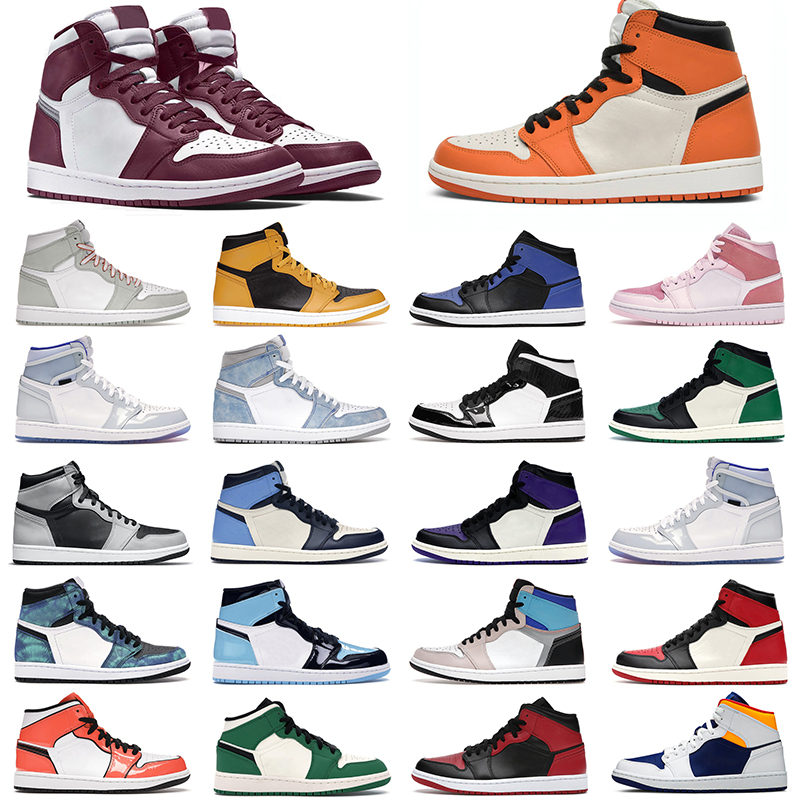 1s jumpman basketball shoes air jordan retro high mid 1 men women Hyper Royal Bordeaux University Blue Silver Toe UNC Patent Bred trainers mens outdoor sneakers, Color#5
1s jumpman basketball shoes air jordan retro high mid 1 men women Hyper Royal Bordeaux University Blue Silver Toe UNC Patent Bred trainers mens outdoor sneakers, Color#5