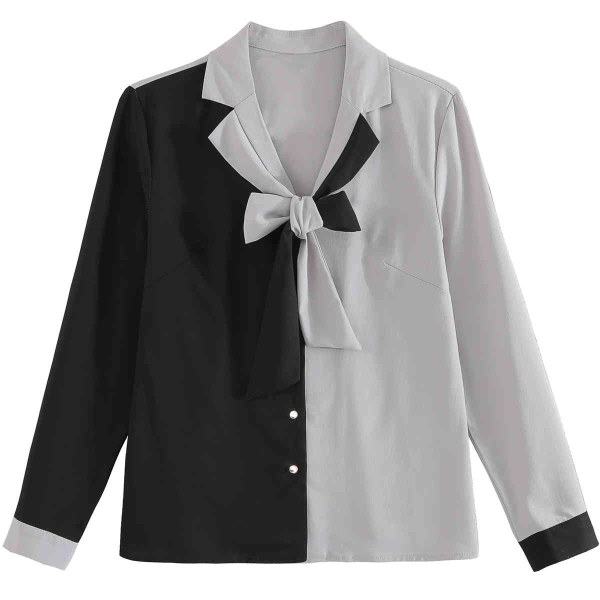Spring Women Clothes Elegant V-neck Shirt Korean Fashion Clothing Casual Long Sleeve Chiffon Blouse Blusas 8472 50 210506