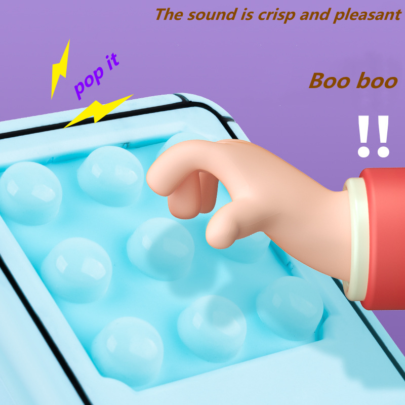Fidget Toys Super Bubble Pinch Music Finger Decompression Toy Decompression Press Rat Killing Pioneer Key Chain