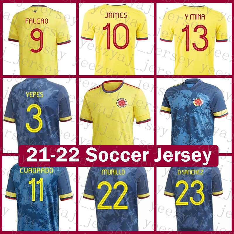 21 22 Soccer Jersey Colombia Football Shirt FALCAO Maillot De Foot MINA Men' MURIEL Uniforms SANCHEZ CUADRADO JAMES MORELOS BARRIOS Yellow Purple, Mens-gelunbiya
21 22 Soccer Jersey Colombia Football Shirt FALCAO Maillot De Foot MINA Men' MURIEL Uniforms SANCHEZ CUADRADO JAMES MORELOS BARRIOS Yellow Purple, Mens-gelunbiya