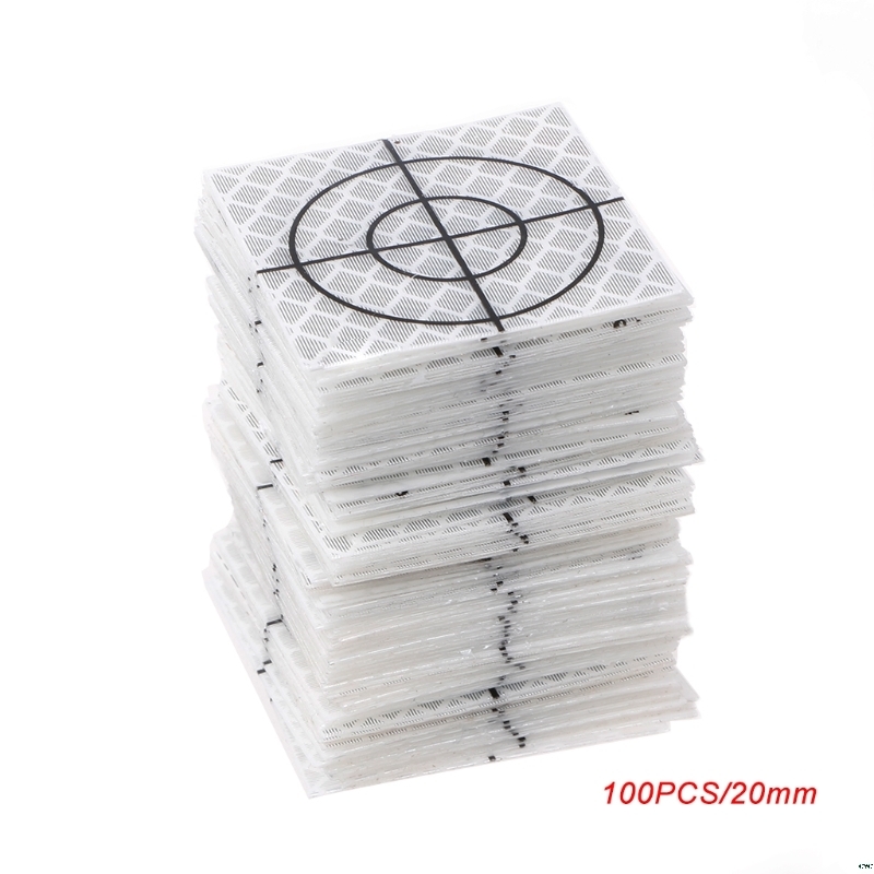 100 Pcs Reflecting Tape Target Total Station 20/30/40/50/60 Mm