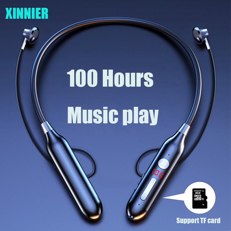 XINNIER 100 Hours Earphone Bluetooth Bass In Ear Wireless headphone Magnetic Neckband Sports Running Earplug Noise Canceling
XINNIER 100 Hours Earphone Bluetooth Bass In Ear Wireless headphone Magnetic Neckband Sports Running Earplug Noise Canceling