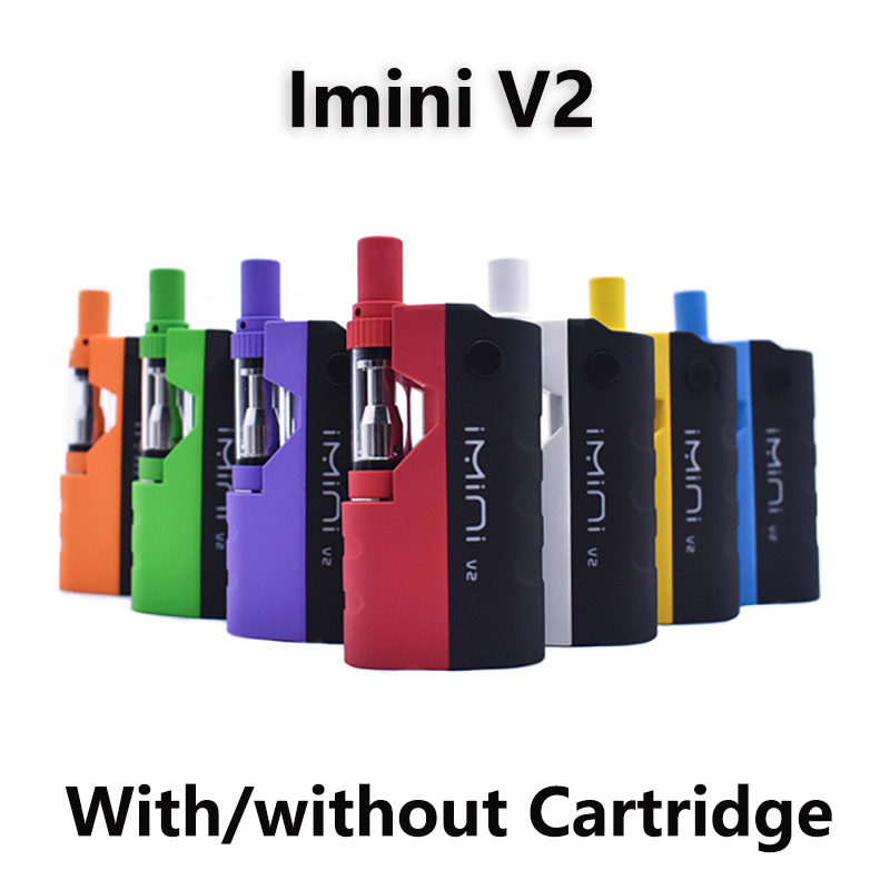 Original Imini V2 E Cigarette Kits 650mAh Battery With 0.5ml 1.0ml Cartridge 510 Threading Multi Colors Vape Mod Thick Oil Vaporizer, Imini v2 battery;no cartridge
Original Imini V2 E Cigarette Kits 650mAh Battery With 0.5ml 1.0ml Cartridge 510 Threading Multi Colors Vape Mod Thick Oil Vaporizer, Imini v2 battery;no cartridge