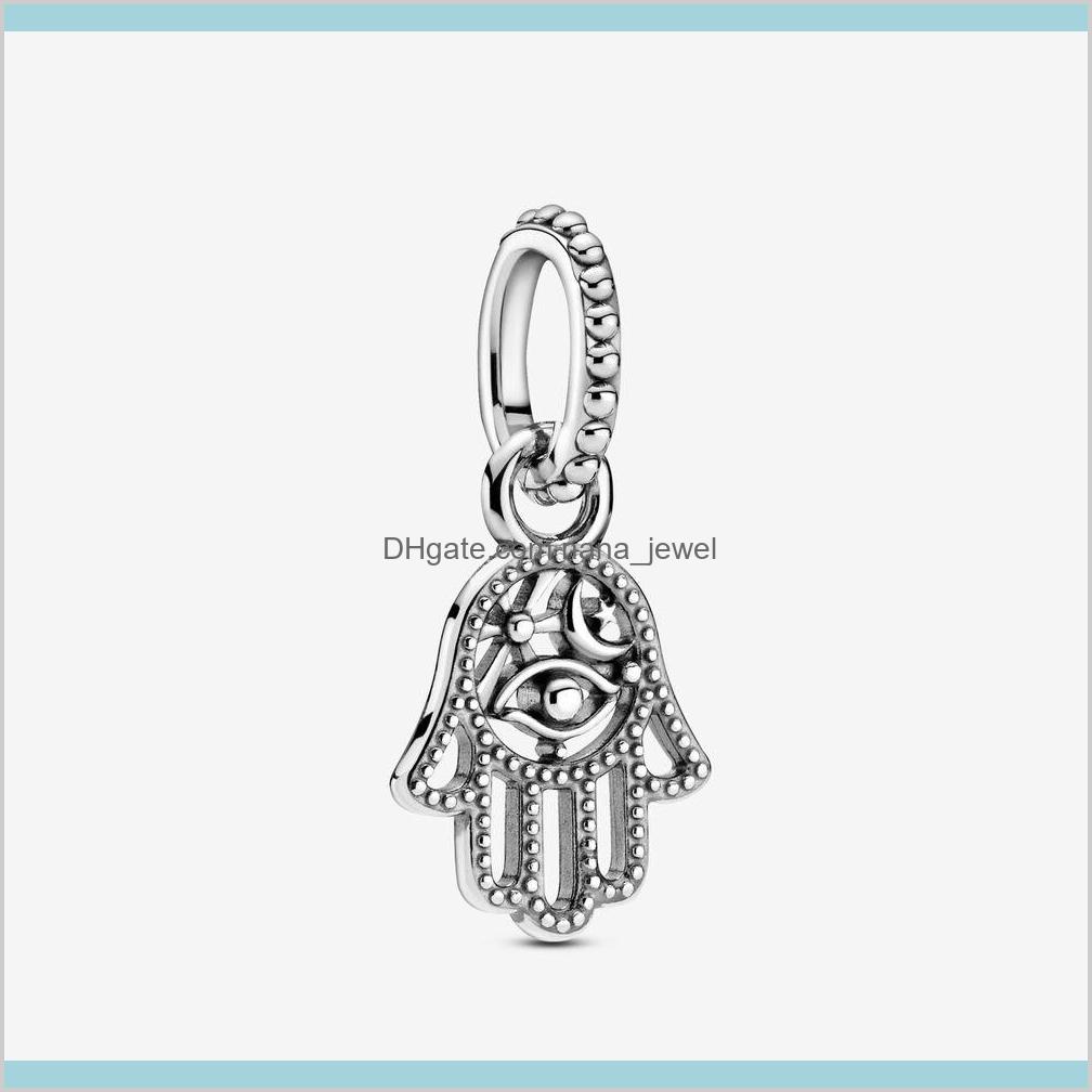 Arrival 925 Sterling Silver Protective Hamsa Hand Dangle Charm Fit Original European Charm Bracelet Fashion Jewelry Accessories D8Zdb Y1Dbc, Bronze;silver
Arrival 925 Sterling Silver Protective Hamsa Hand Dangle Charm Fit Original European Charm Bracelet Fashion Jewelry Accessories D8Zdb Y1Dbc, Bronze;silver