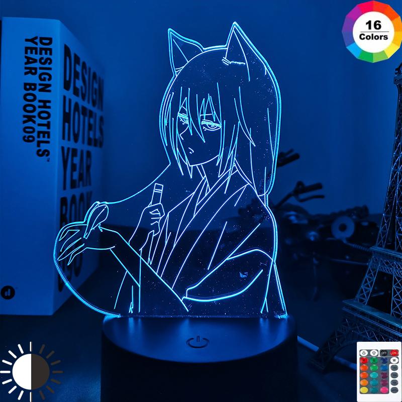 Night Lights Anime Led Light Kamisama Kiss Tomoe Figure For Bedroom Decor Birthday Gift Room 3d Lamp Manga
Night Lights Anime Led Light Kamisama Kiss Tomoe Figure For Bedroom Decor Birthday Gift Room 3d Lamp Manga