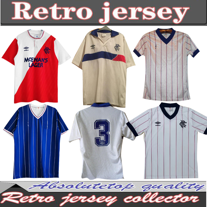 Glasgow 82 83 84 85 86 87 90 93 94 95 96 97 98 99 Glasgow Rangers Retro jerseys blue away white GASCOIGNE LAUDRUP Soccer Shirts MCCOIST foot, Black;yellow
Glasgow 82 83 84 85 86 87 90 93 94 95 96 97 98 99 Glasgow Rangers Retro jerseys blue away white GASCOIGNE LAUDRUP Soccer Shirts MCCOIST foot, Black;yellow
