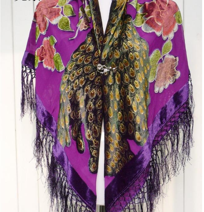 Scarves 110cm Square Velvet Silk Feeling Nylon Rayon Peacock Burn Out Duster Opera Shawl Scarf Wrap Women Girl BIG 6pcs/lot #4047
Scarves 110cm Square Velvet Silk Feeling Nylon Rayon Peacock Burn Out Duster Opera Shawl Scarf Wrap Women Girl BIG 6pcs/lot #4047