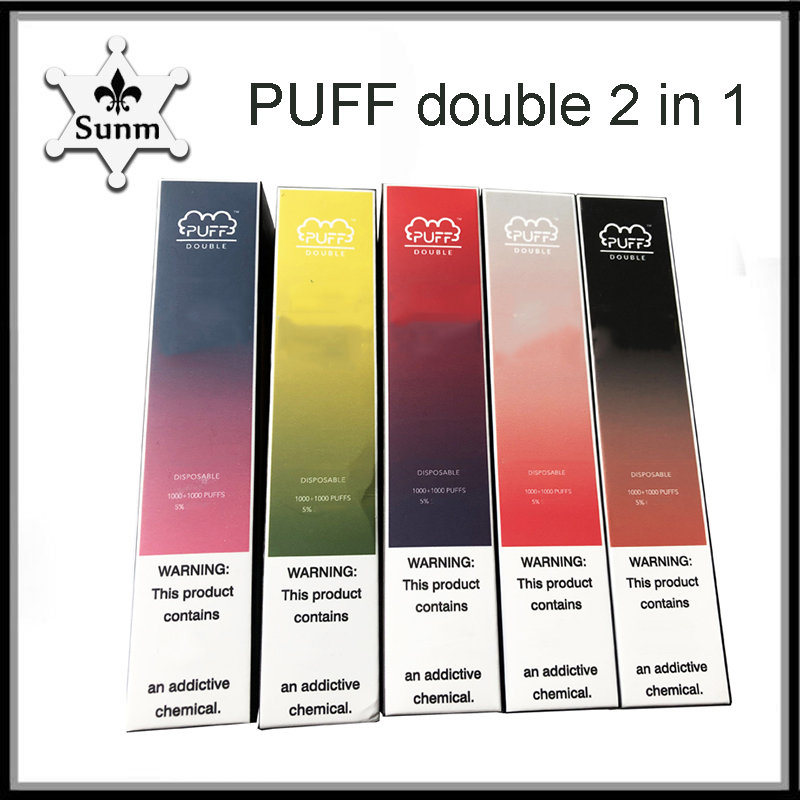 Puff Double 2 in 1 Switch Disposable cigarette Vape Pen 2000puffs 900mAh Battery 6ml Pre-filled 2in1 epmty Pods E Cartridges Vaporizer Portable vs bang xxl air bar lux
Puff Double 2 in 1 Switch Disposable cigarette Vape Pen 2000puffs 900mAh Battery 6ml Pre-filled 2in1 epmty Pods E Cartridges Vaporizer Portable vs bang xxl air bar lux