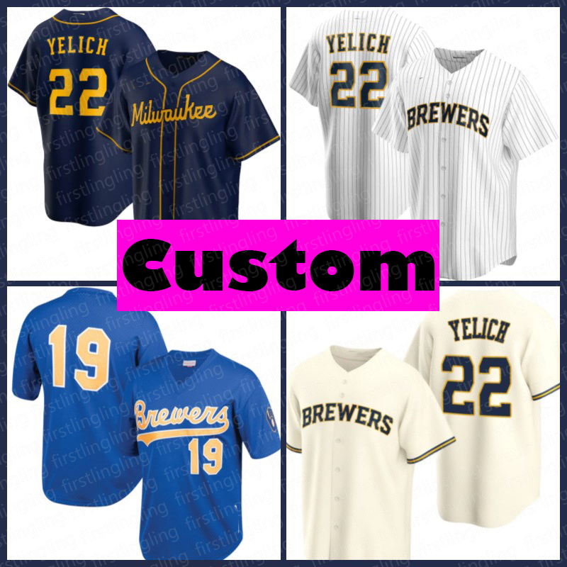 22 Christian Yelich Jerseys Milwaukee 53 Brandon Woodruff Brewers Baseball 18 Keston Hiura 6 Lorenzo Cain 8 Ryan Braun 16 Kolten Wong Men, Blue;black
22 Christian Yelich Jerseys Milwaukee 53 Brandon Woodruff Brewers Baseball 18 Keston Hiura 6 Lorenzo Cain 8 Ryan Braun 16 Kolten Wong Men, Blue;black