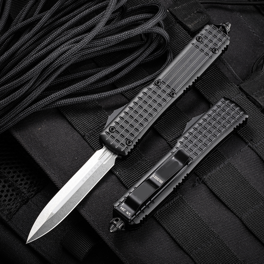 8.5nch automatic KNIFE CNC T60161 handle VG10 steel blade hight quality UTX70 UTX85 BM3300 A07 UT121 Camping tactical pocket folding Quick opening cutting tool
8.5nch automatic KNIFE CNC T60161 handle VG10 steel blade hight quality UTX70 UTX85 BM3300 A07 UT121 Camping tactical pocket folding Quick opening cutting tool