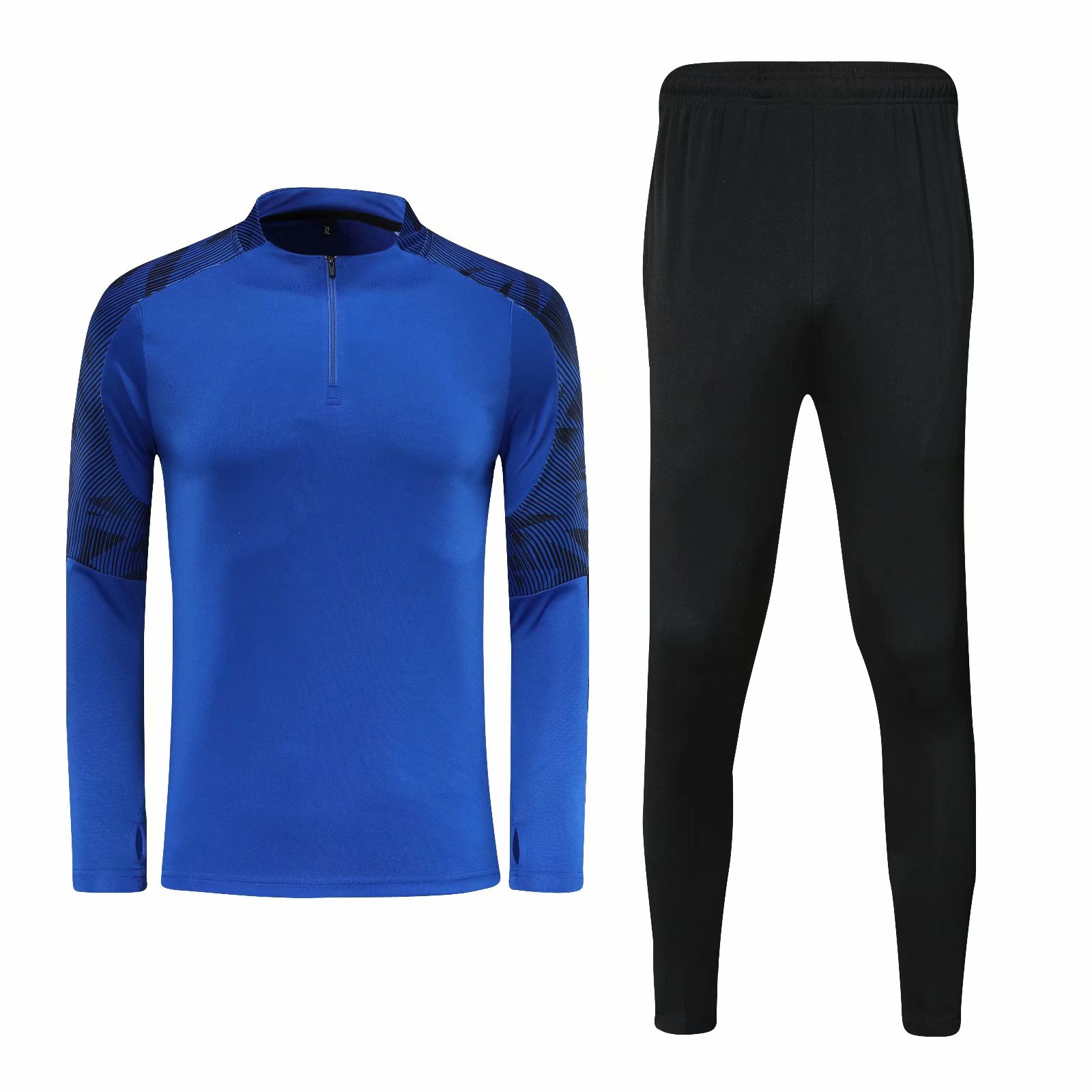 #B07 Can be customized soccer Tracksuit Track kit running jacket chandal training suits sports wear And trousers, Black
#B07 Can be customized soccer Tracksuit Track kit running jacket chandal training suits sports wear And trousers, Black
