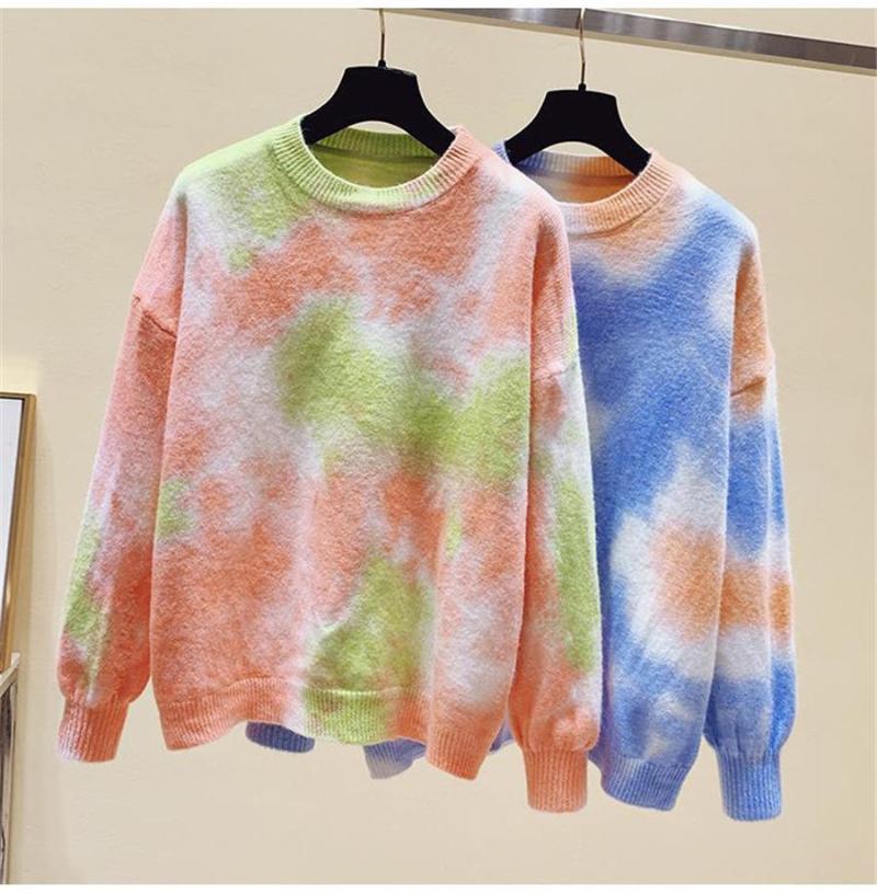 Women' Sweaters Autumn Women Gradual Change Color Contrast Sweater Knitting O-Neck Loose Pullover Lazy Style Jumper0611, Blue
Women' Sweaters Autumn Women Gradual Change Color Contrast Sweater Knitting O-Neck Loose Pullover Lazy Style Jumper0611, Blue
