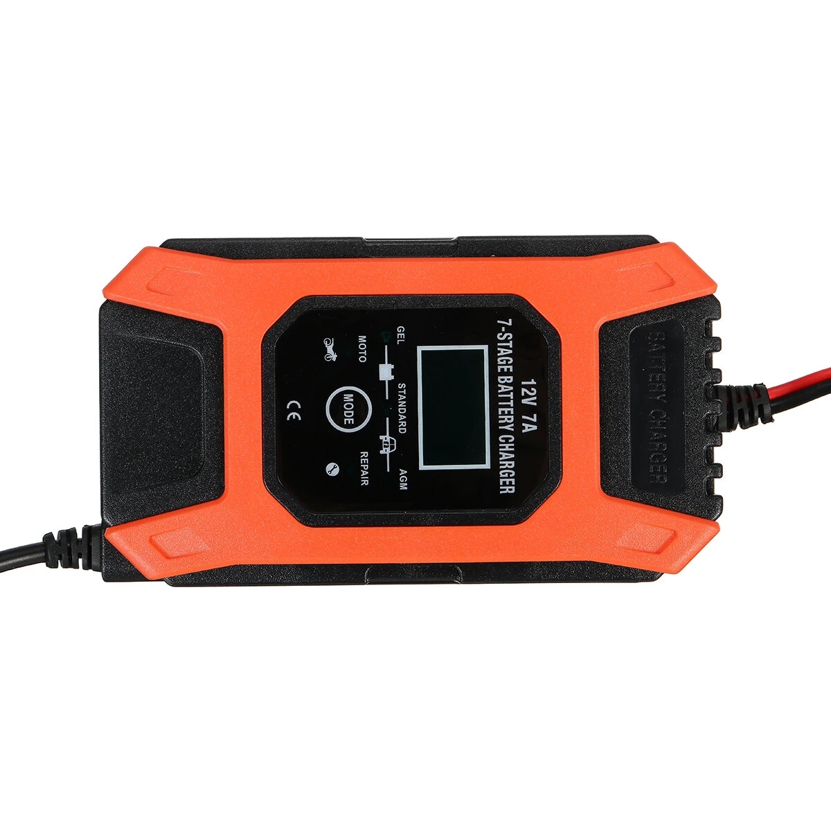 12V 7A LCD Repair Battery Charger For Car Motorcycle AGM Gel Wet Lead Acid With UK US EU AU Plug