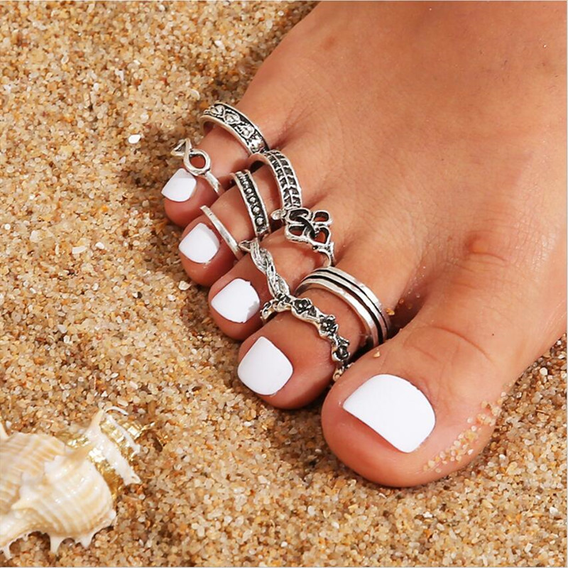 9PCS Tail Foot Finger Ring Gifts Adjustable Open Carved Toe Rings Set for Women Girl Summer Beach Vacation Kunuckle Jewelry
9PCS Tail Foot Finger Ring Gifts Adjustable Open Carved Toe Rings Set for Women Girl Summer Beach Vacation Kunuckle Jewelry