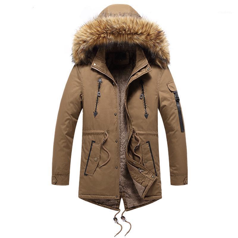 Men's Down & Parkas Men Winter Long Coats 2021 Fur Collar Hooded Cotton Padded Male Velvet Warm Jacket Outdoor Windproof Overcoats, Black
Men's Down & Parkas Men Winter Long Coats 2021 Fur Collar Hooded Cotton Padded Male Velvet Warm Jacket Outdoor Windproof Overcoats, Black