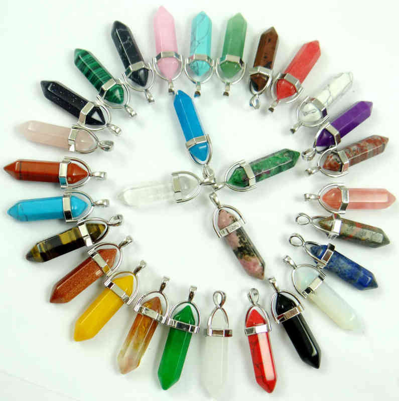 Natural Gem Stone Lapis Opal Crystal Quartz Hexagonal Pendulum Reiki Charm Penduloum Pendants DIY Jewelry Making Necklaces 24Pcs 220113
Natural Gem Stone Lapis Opal Crystal Quartz Hexagonal Pendulum Reiki Charm Penduloum Pendants DIY Jewelry Making Necklaces 24Pcs 220113