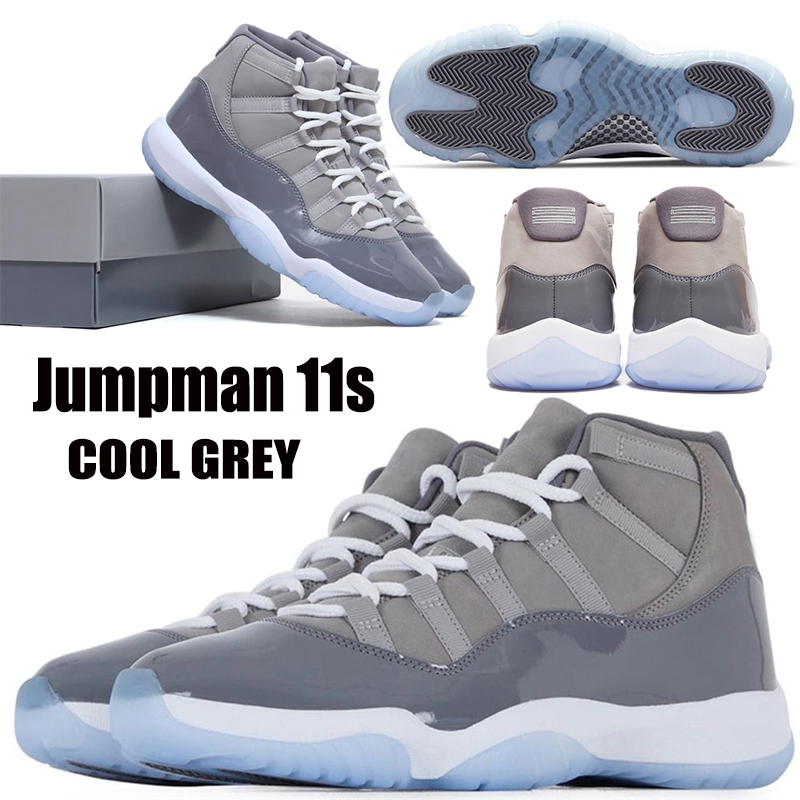 11 11s Jumpman Basketball Shoes Cool Grey High Low Sneakers Mens Womens Designer Trainers 2021 New Fashion Shoe With Box Keychain Tag Size US 5.5 To 13, Closing ceremoney
11 11s Jumpman Basketball Shoes Cool Grey High Low Sneakers Mens Womens Designer Trainers 2021 New Fashion Shoe With Box Keychain Tag Size US 5.5 To 13, Closing ceremoney