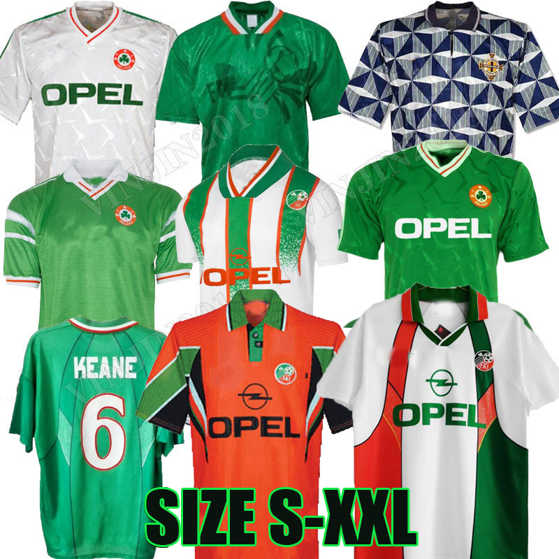 Ireland retro soccer jerseys 1990 1992 1994 1995 1996 1988 fai McGRATH keane 90 93 94 world cup classic vintage Irish TOWNSEND STAUNTON HOUGHTON football shirts, 1994 away
Ireland retro soccer jerseys 1990 1992 1994 1995 1996 1988 fai McGRATH keane 90 93 94 world cup classic vintage Irish TOWNSEND STAUNTON HOUGHTON football shirts, 1994 away
