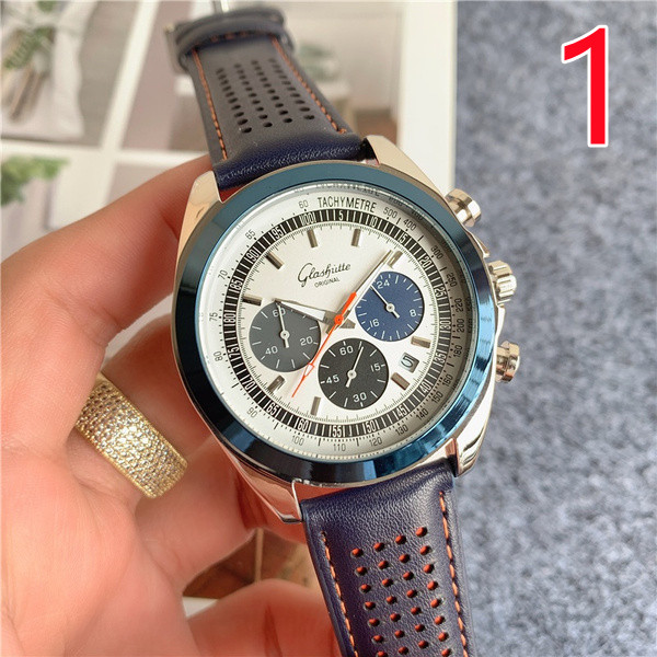 Senator Men's Personality Automatic Calendar Quartz Watches Leather Strap Chronograph Gift Top Brand Relogio Masculino All dials work
Senator Men's Personality Automatic Calendar Quartz Watches Leather Strap Chronograph Gift Top Brand Relogio Masculino All dials work